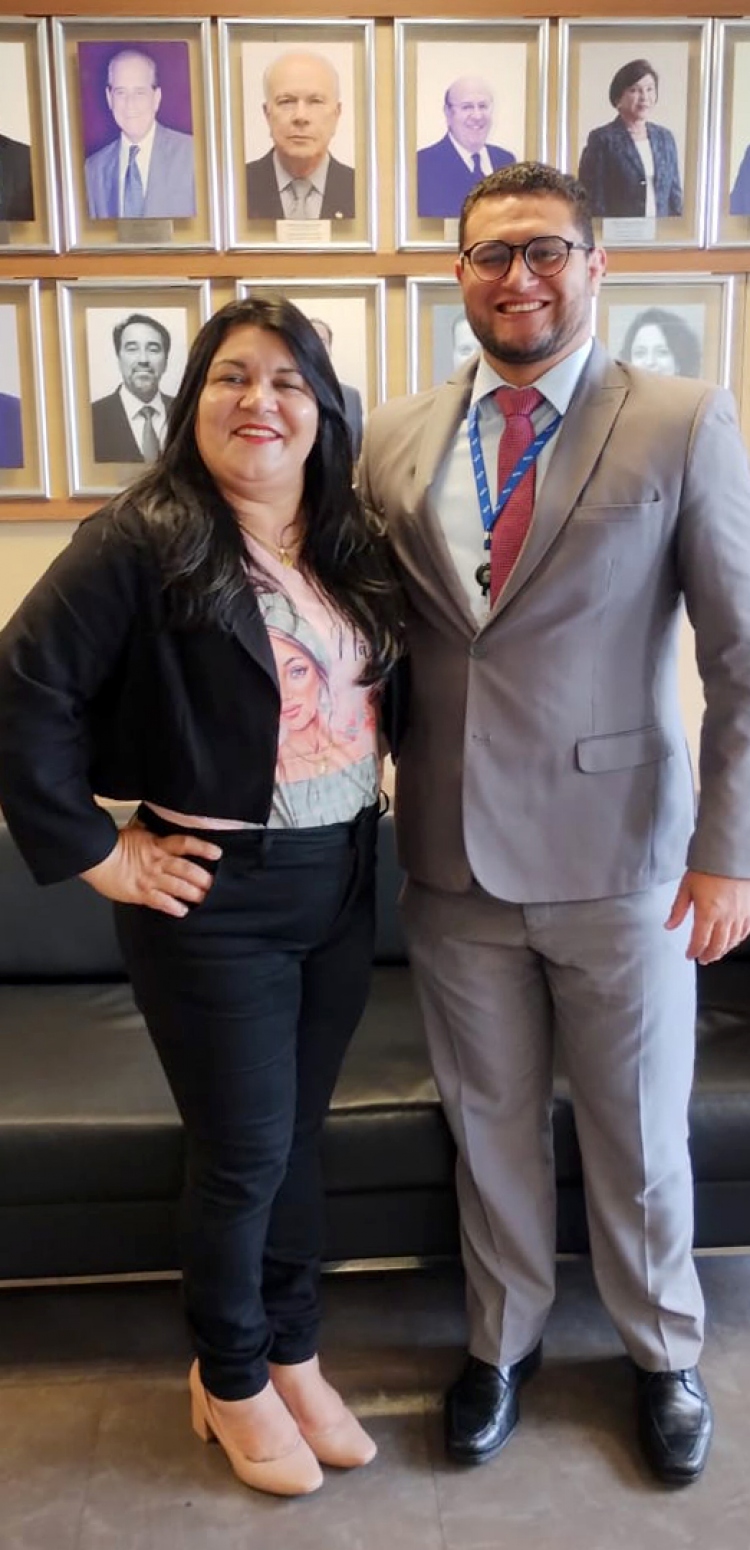 VISITA DA PRESIDENTE MARIA LUCIA O. PORTO AO MINIST&Eacute;RIO DE DESENVOLVIMENTO REGIONAL (MDR)