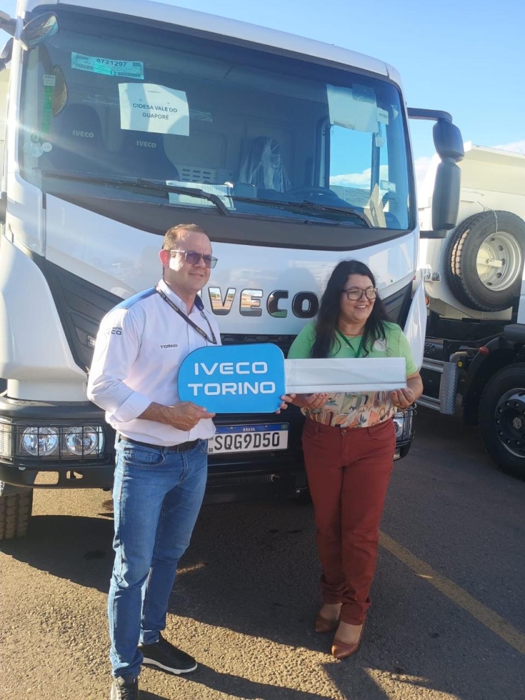 Frota &eacute; ampliada com caminh&atilde;o Iveco Tector 6x4 para refor&ccedil;ar atendimento aos munic&iacute;pios do Vale do Guapor&eacute;.